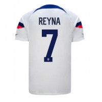 forente stater Giovanni Reyna #7 Fotballklær Hjemmedrakt VM 2022 Kortermet
